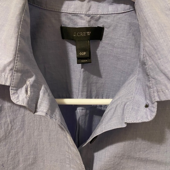 J. Crew Sequin Side Stripe Button Down - Picture 2 of 6